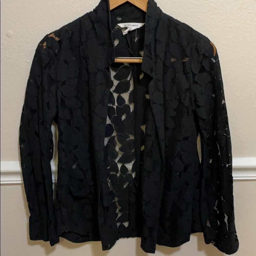 BCBGeneration blazer lace small women’s